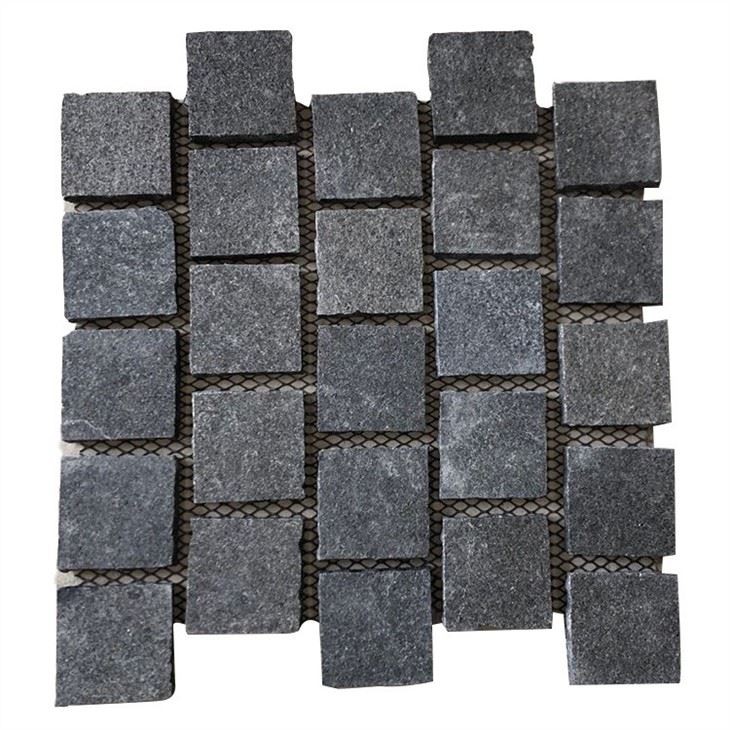 4 granite cobble mat