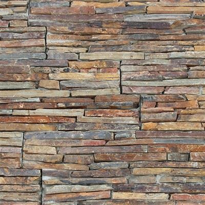 素朴な薄いスレート石クラッディング パネル