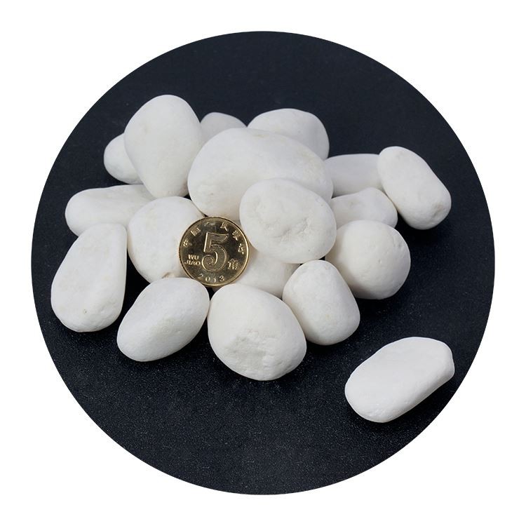 Snow White Pebble Stone